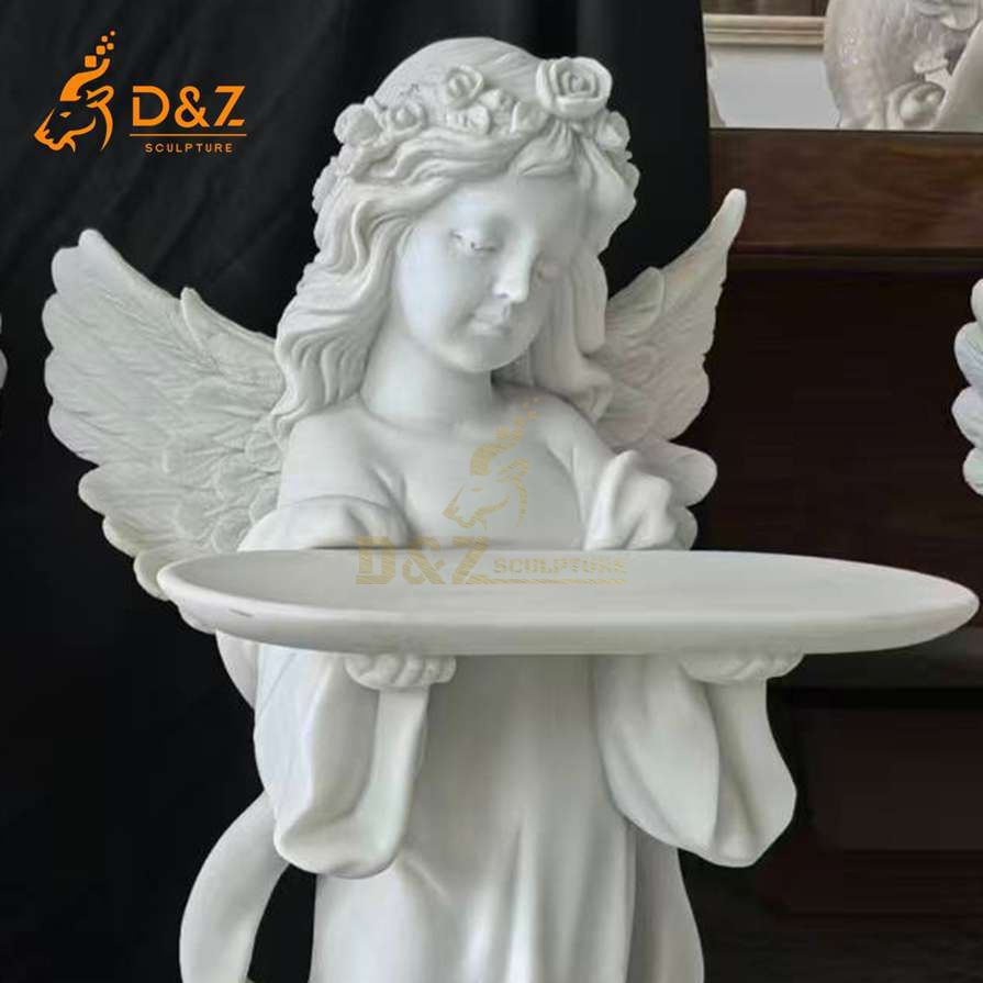 White Marble Little Angel Statues 6 White Marble Little Angel Statues 6