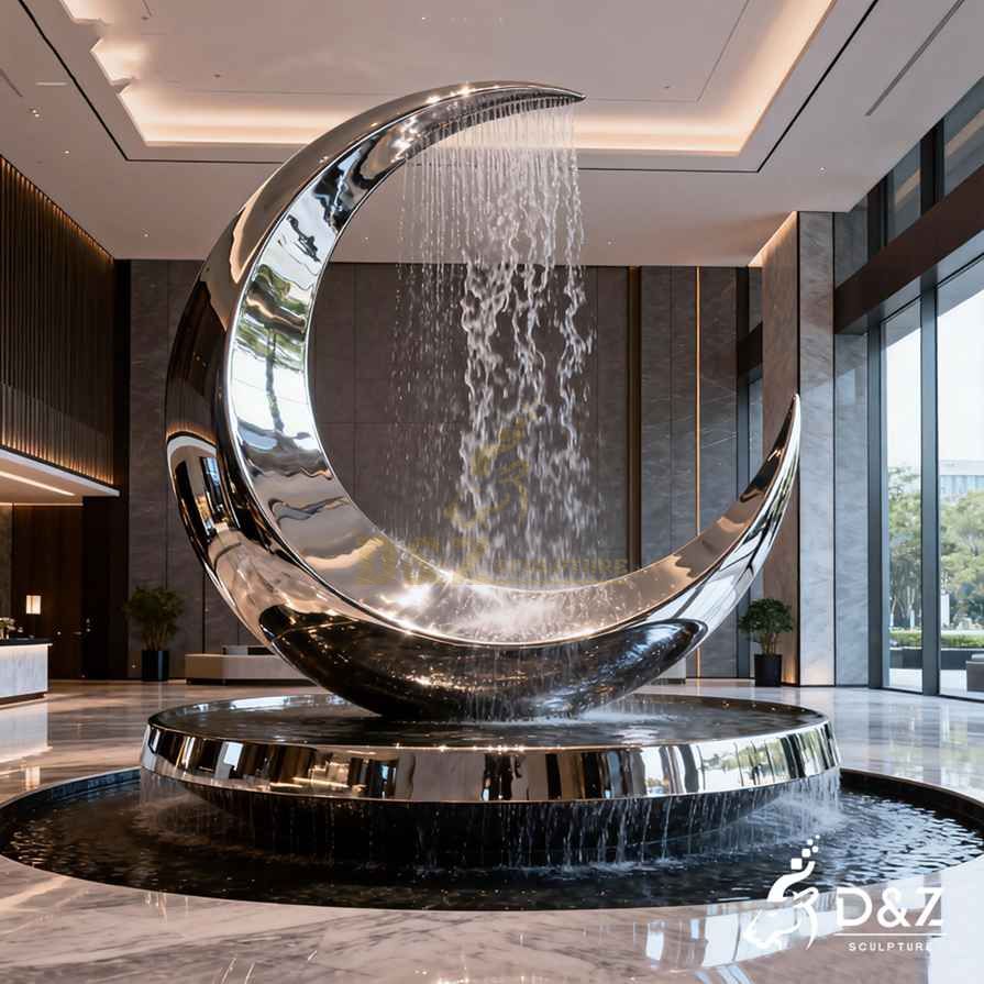 Crescent Moon Fountain 3 Crescent Moon Fountain 3