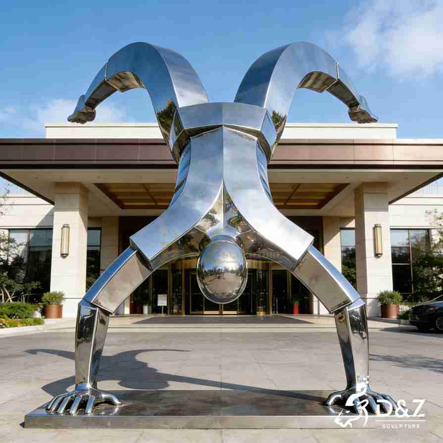 Abstract Metal Human Sculpture 5