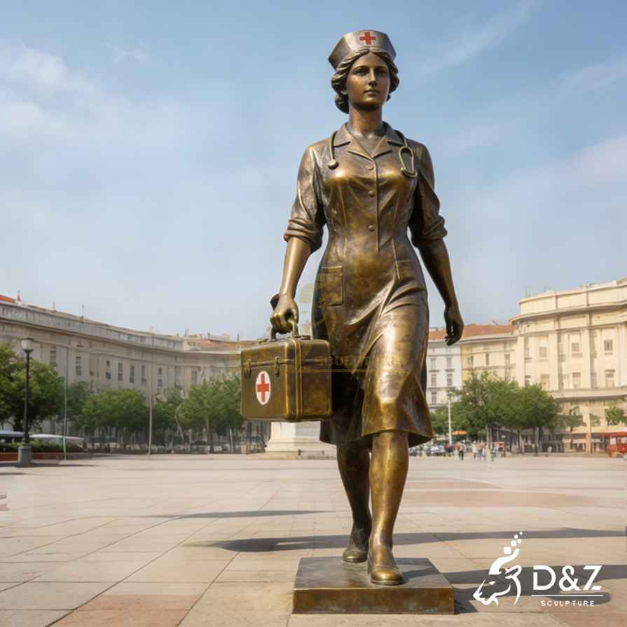 15-14 Large Outdoor Bronze Soldier Statues: Honoring Heroism