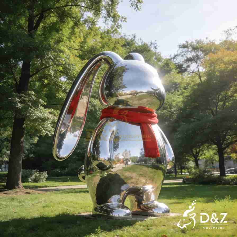 Abstract Rabbit Sculpture 4