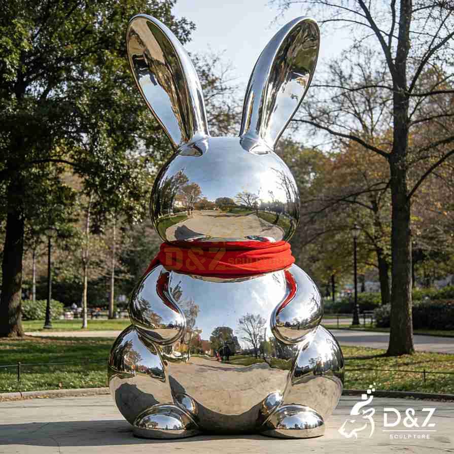 Abstract Rabbit Sculpture 3