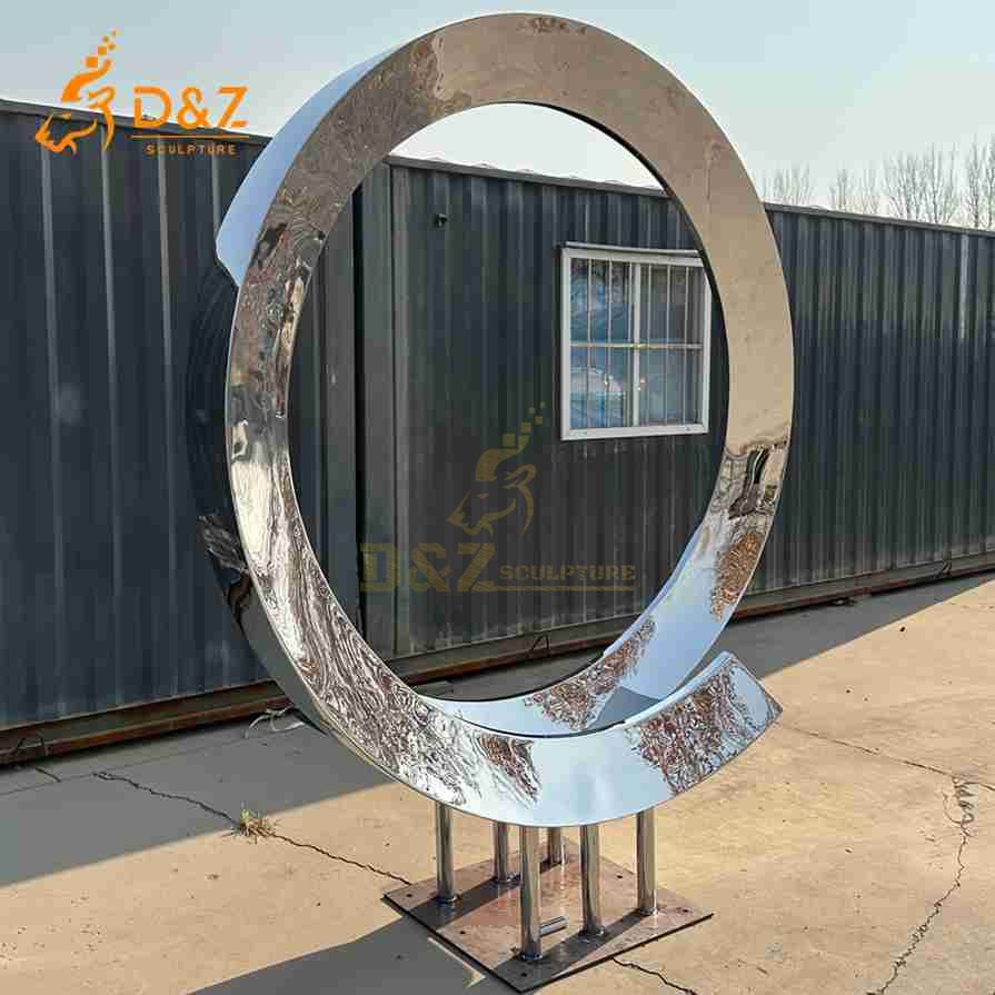 Metal Ring Water Fountain 4