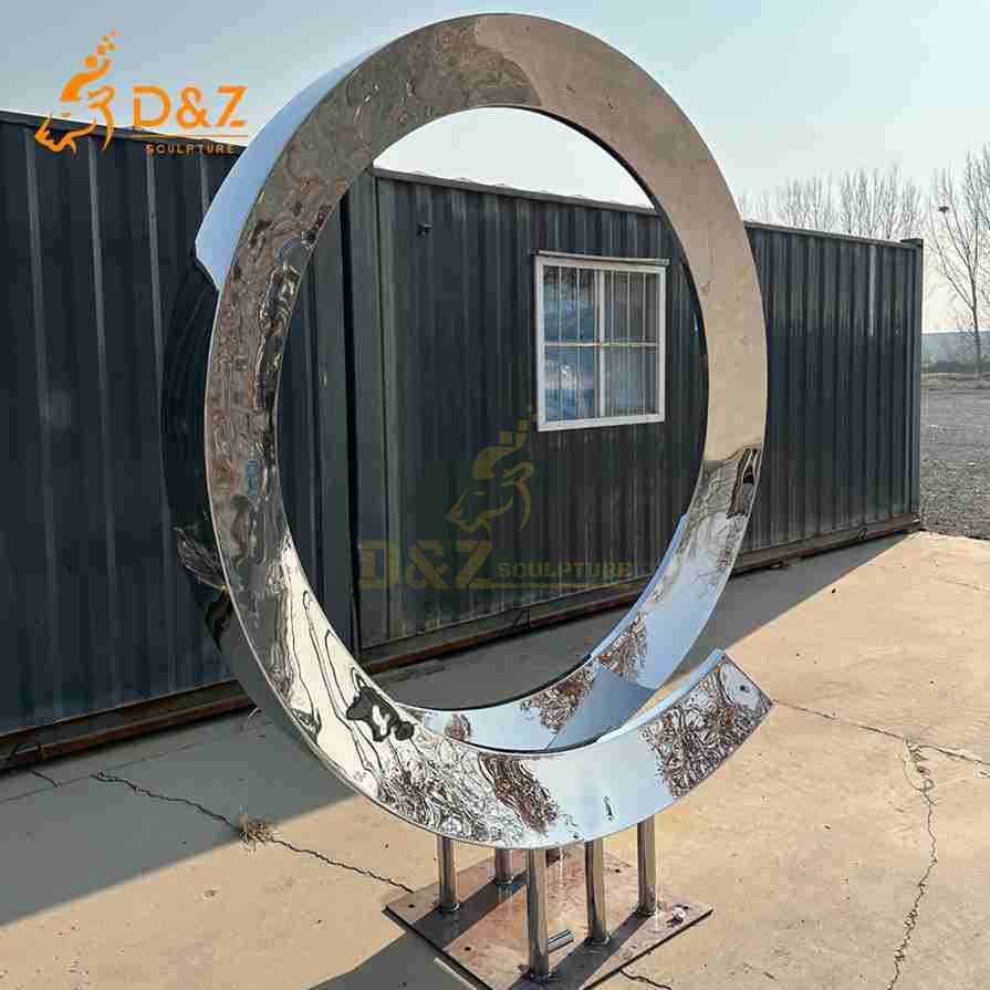 Metal Ring Water Fountain 6