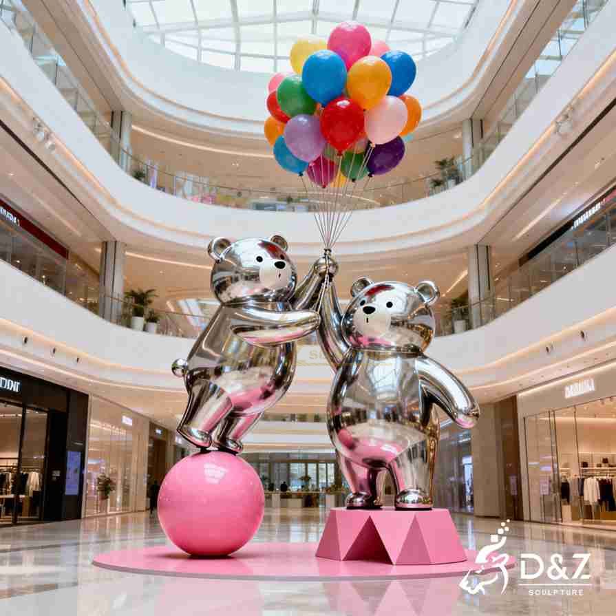 Metal Bear Sculpture 5 Metal Bear Sculpture 5