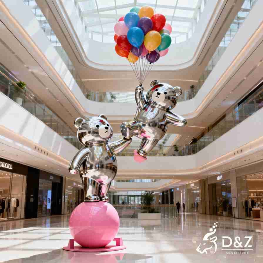 Metal Bear Sculpture 6 Metal Bear Sculpture 6