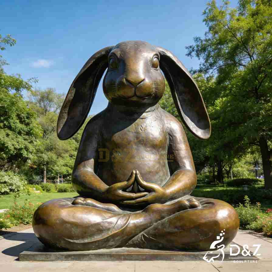 20-5 Large Modern Rabbit Sculpture