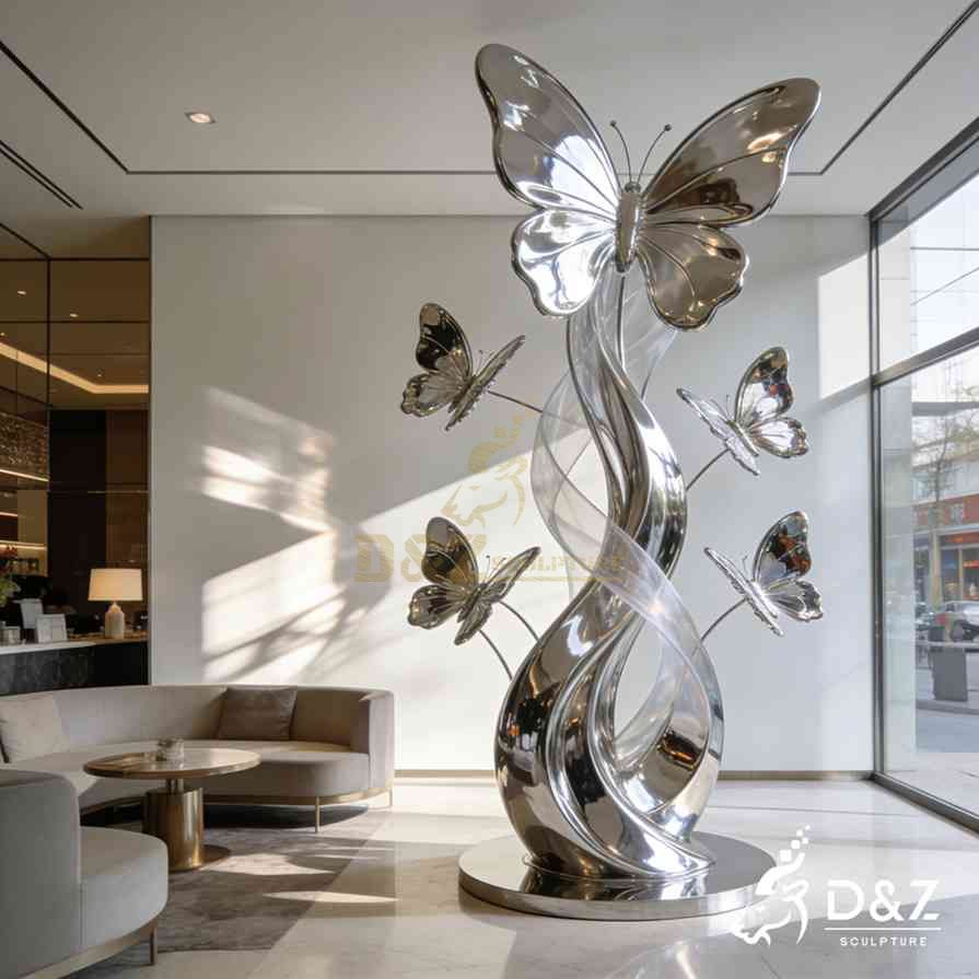 Butterfly Art Sculpture 2