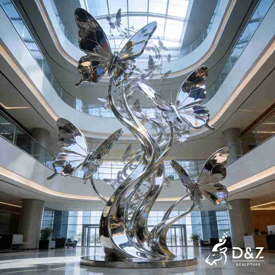 Butterfly Art Sculpture 4