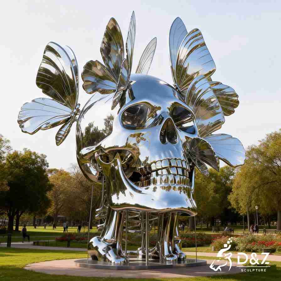 15-5 Large Metal Butterfly Sculptures for Modern Spaces