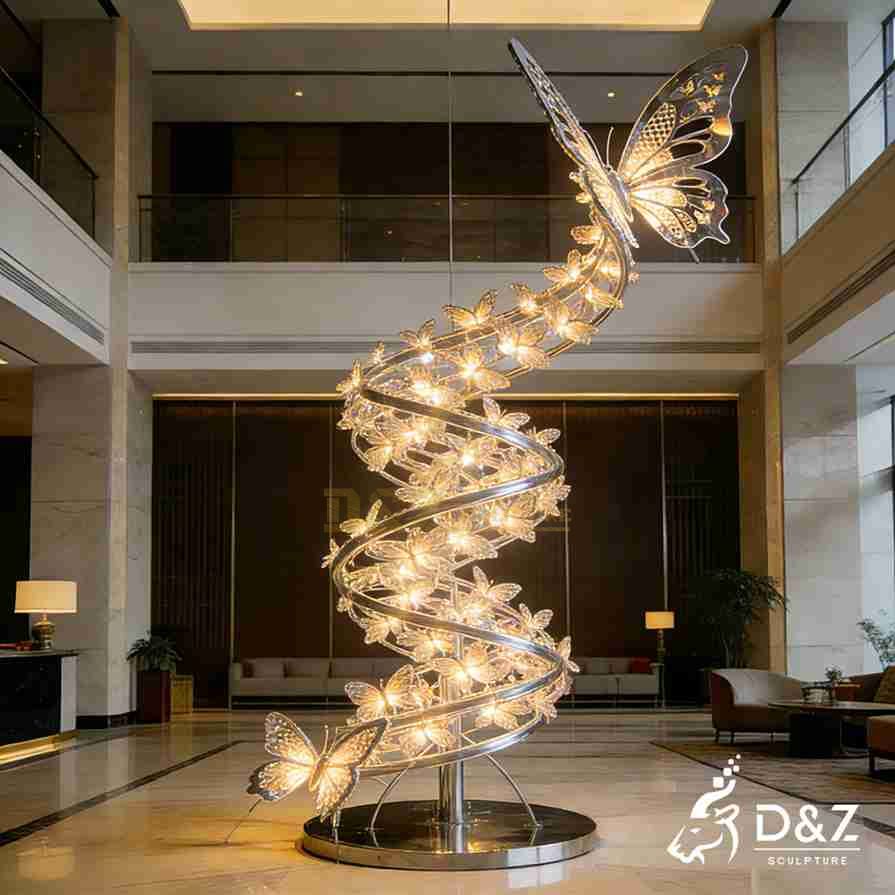 Butterfly Light Sculpture 2