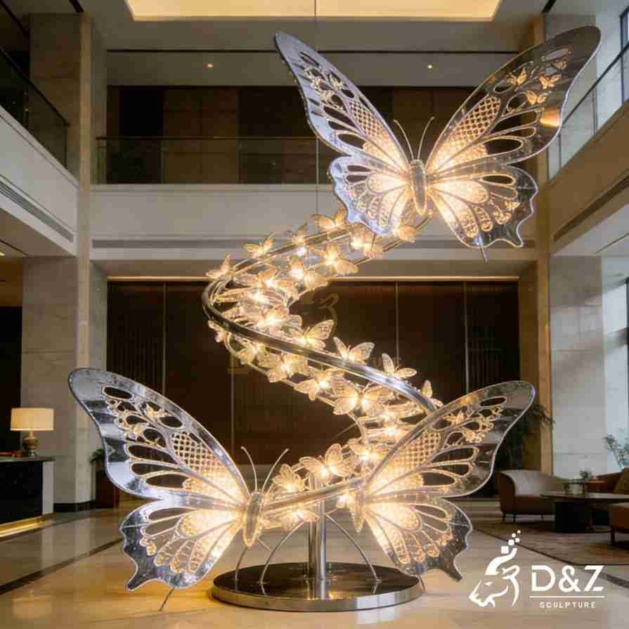 Butterfly Light Sculpture 3