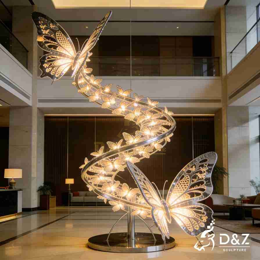 Butterfly Light Sculpture 5