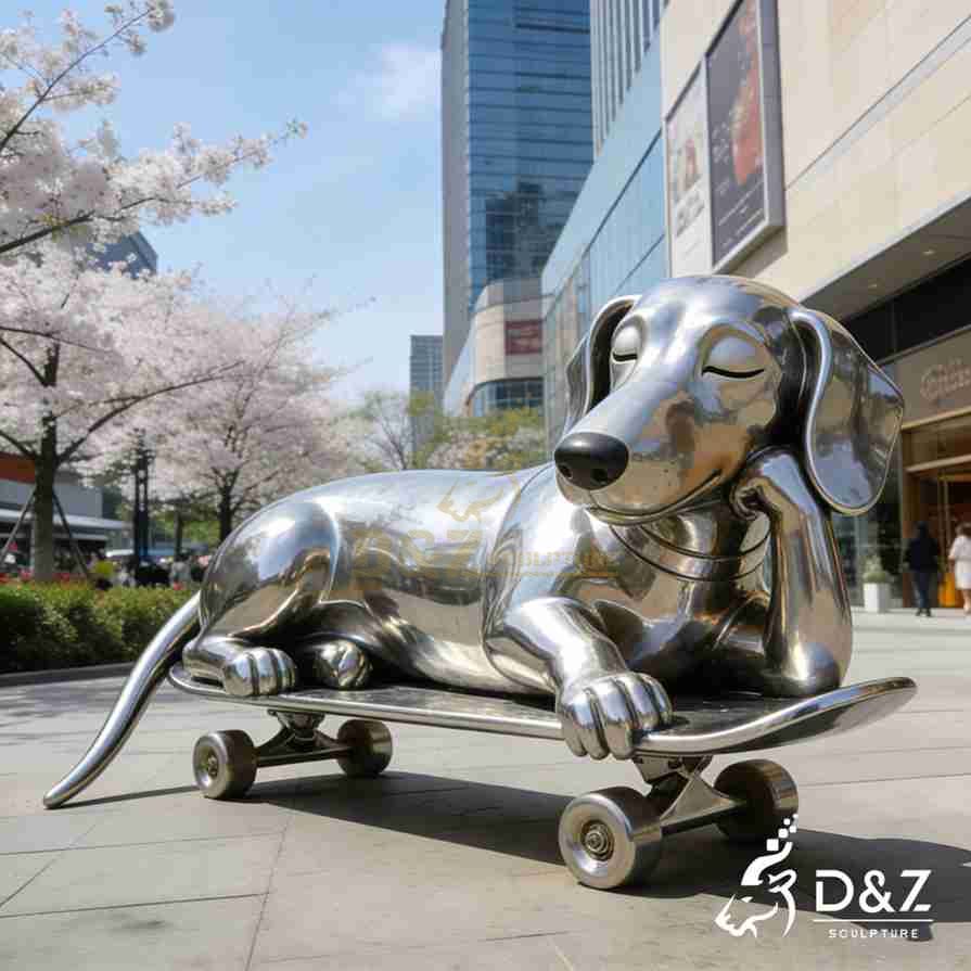 Dachshund Sculpture 3