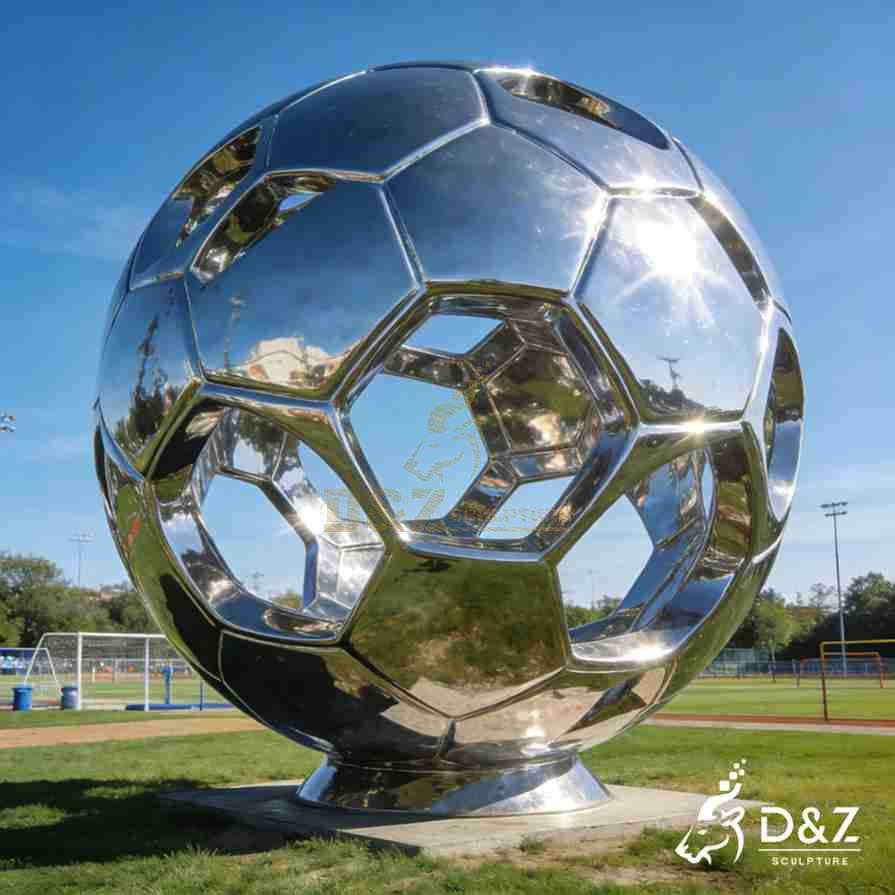 Metal Soccer Sculpture 6 Metal Soccer Sculpture 6