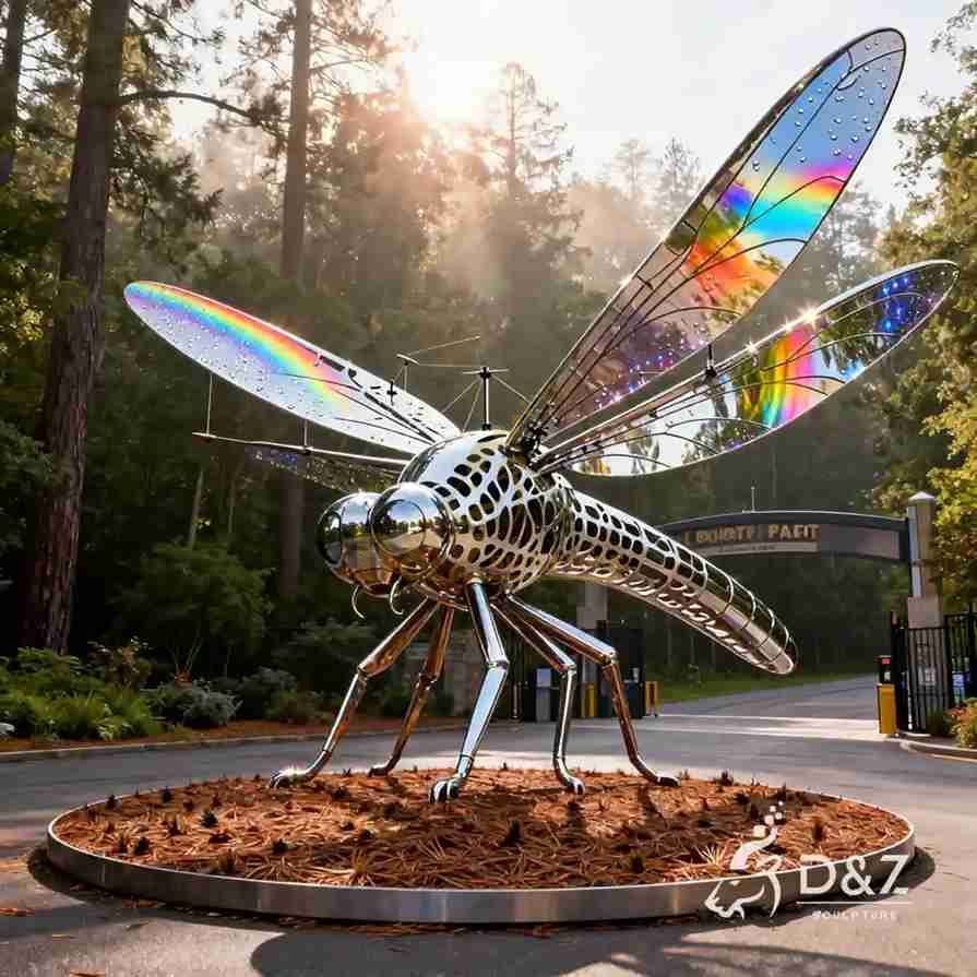 12-7 Large Metal Dragonfly Sculptures: Art Meets Nature 12-7 Large Metal Dragonfly Sculptures: Art Meets Nature
