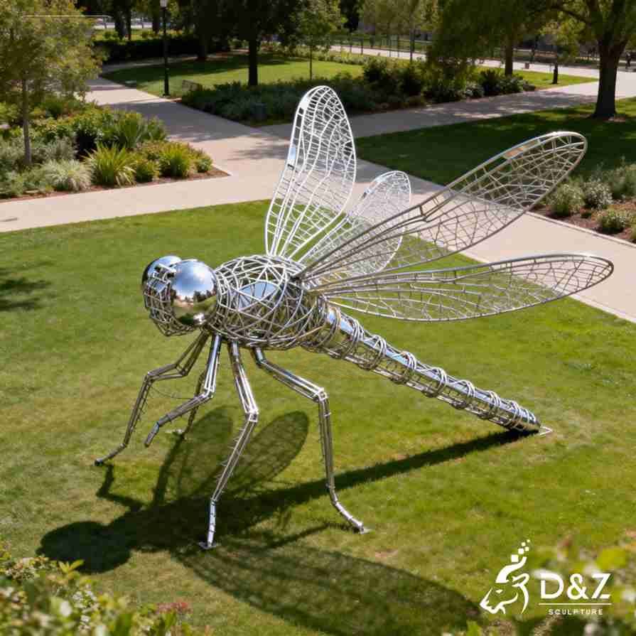 12-9 Large Metal Dragonfly Sculptures: Art Meets Nature 12-9 Large Metal Dragonfly Sculptures: Art Meets Nature