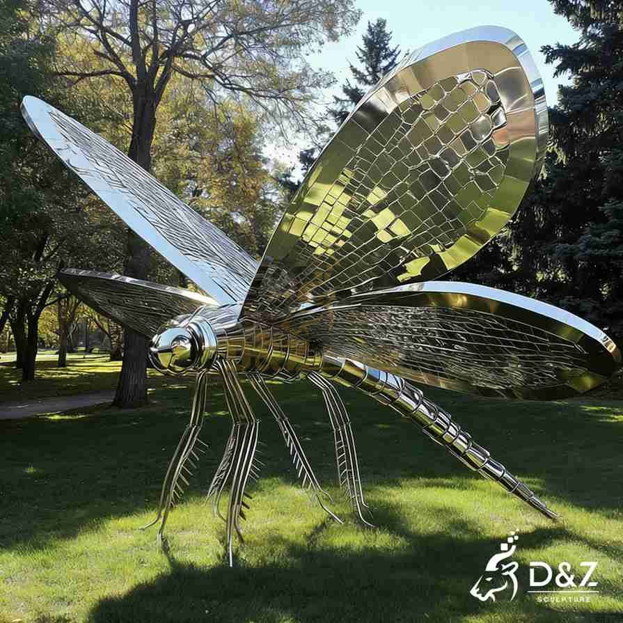 12-8 Large Metal Dragonfly Sculptures: Art Meets Nature 12-8 Large Metal Dragonfly Sculptures: Art Meets Nature