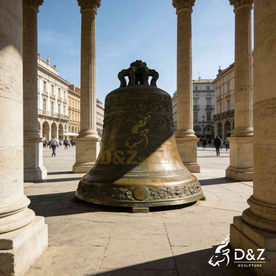 Vintage Bronze Bell 6 Vintage Bronze Bell 6