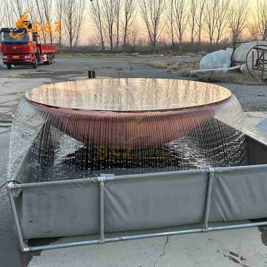 Copper Bowl Fountain 2