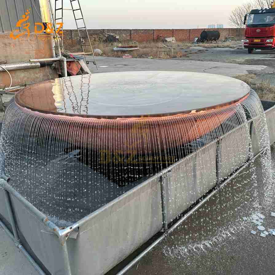 Copper Bowl Fountain 3