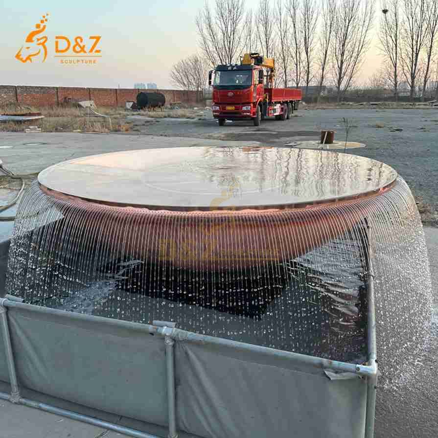 Copper Bowl Fountain 4