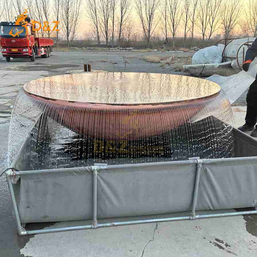 Copper Bowl Fountain 5