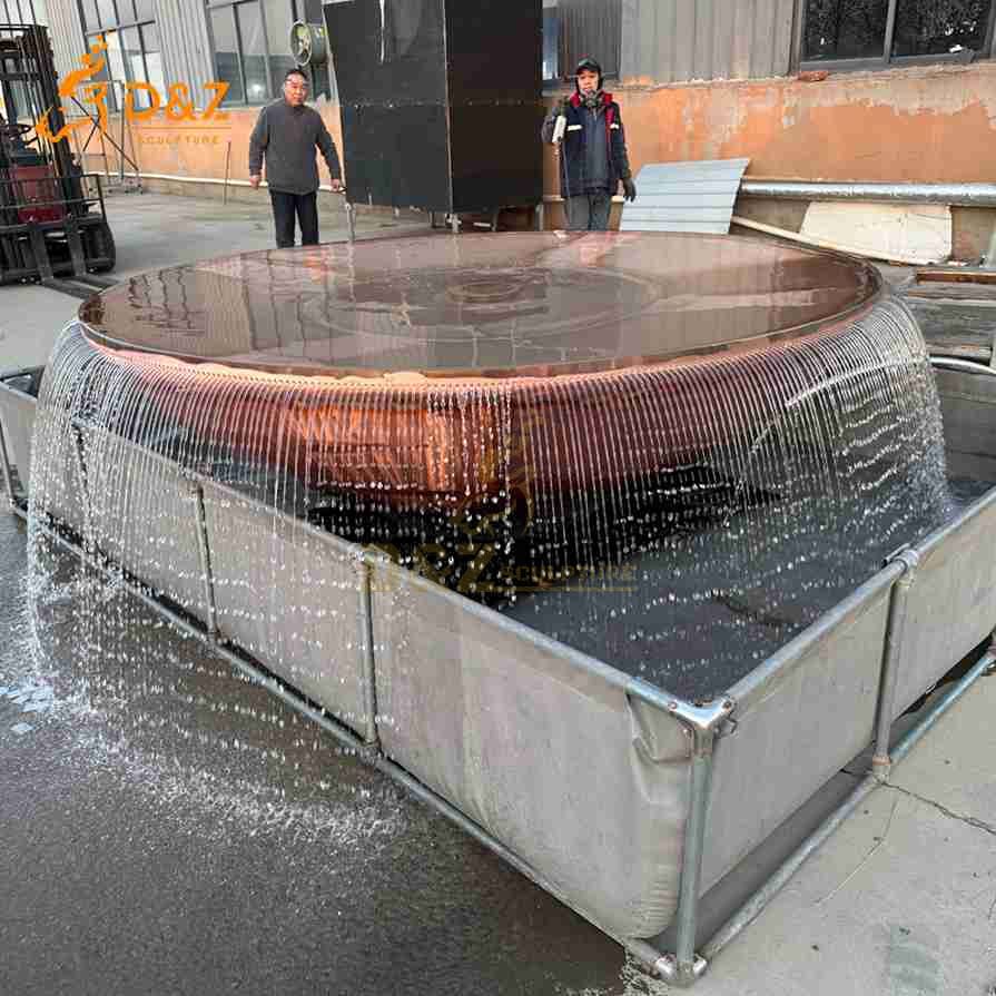 Copper Bowl Fountain 6