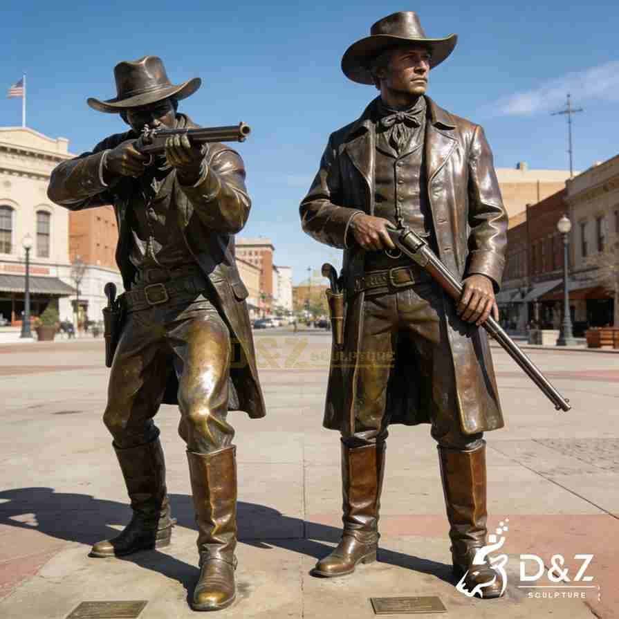 Bronze Cowboy Statue 1 Bronze Cowboy Statue 1