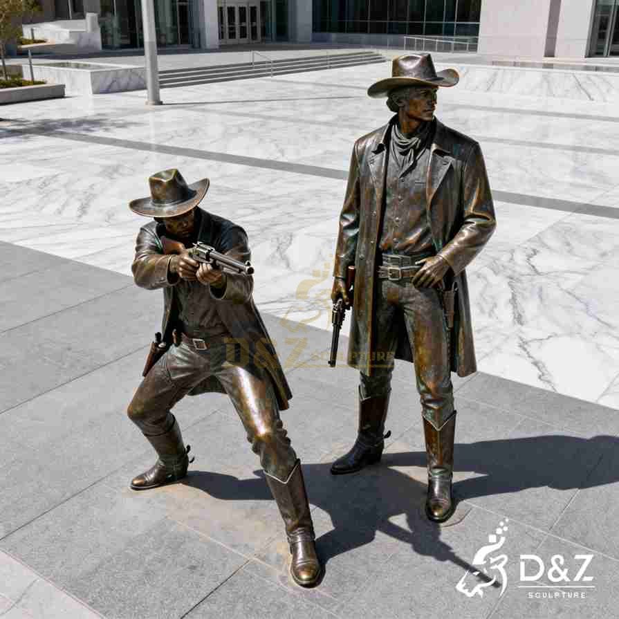 Bronze Cowboy Statue 6 Bronze Cowboy Statue 6
