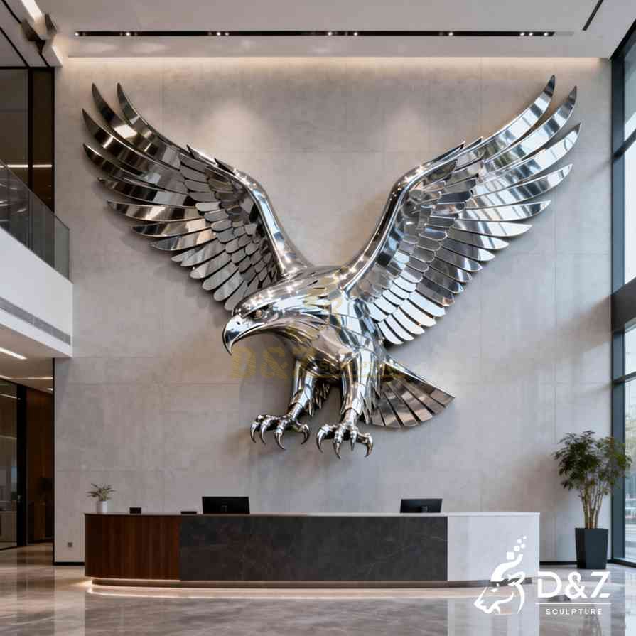 Soaring Eagle Wall Sculpture 2