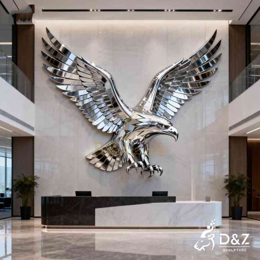 Soaring Eagle Wall Sculpture 4