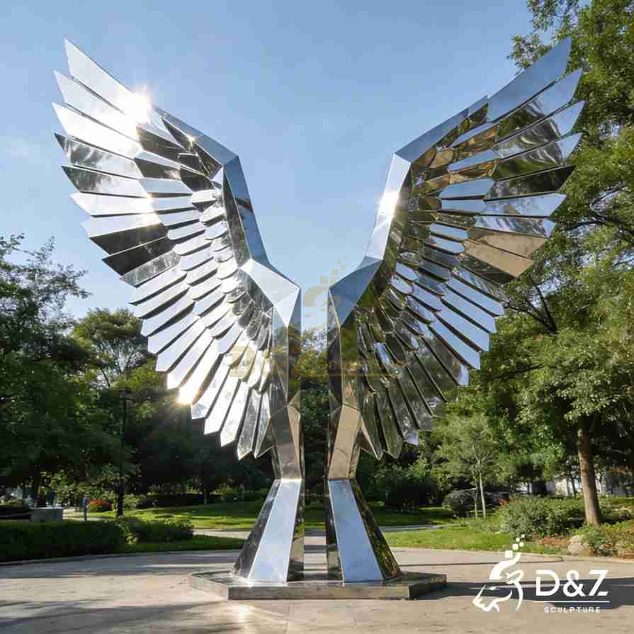 15-6 Large Metal Eagle Sculptures/Statues: Exploring Power and Freedom