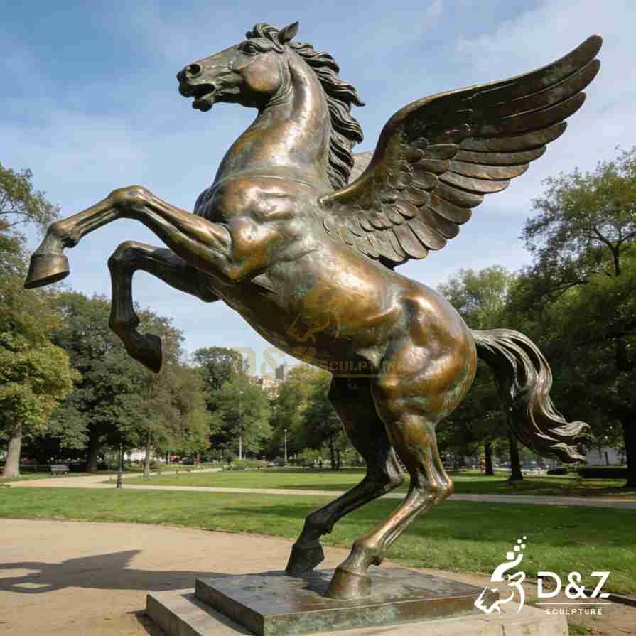 Bronze Pegasus Statue 1