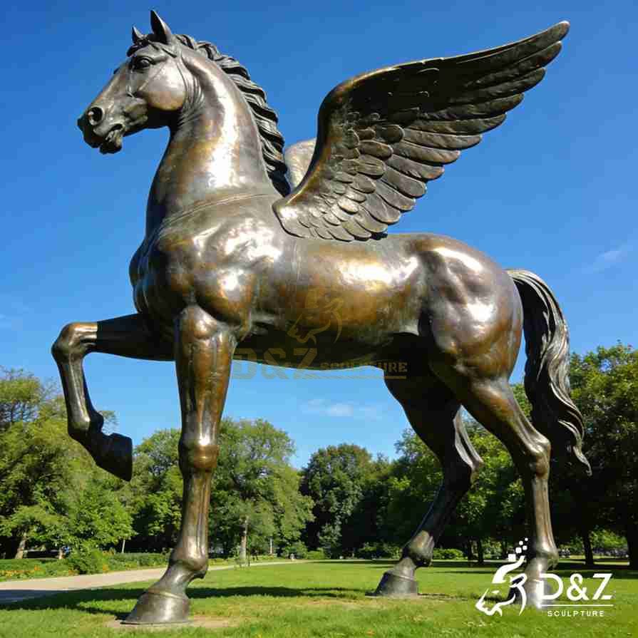 Bronze Pegasus Statue 2