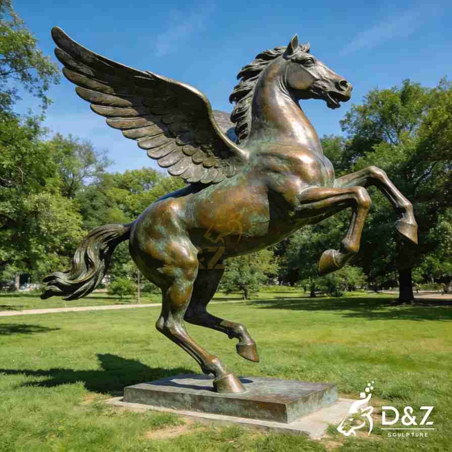 Bronze Pegasus Statue 3