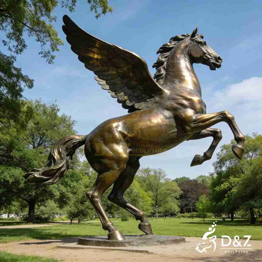 Bronze Pegasus Statue 4