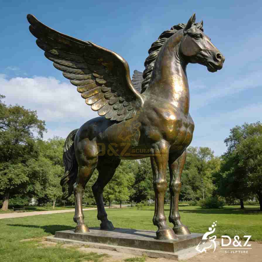 Bronze Pegasus Statue 5