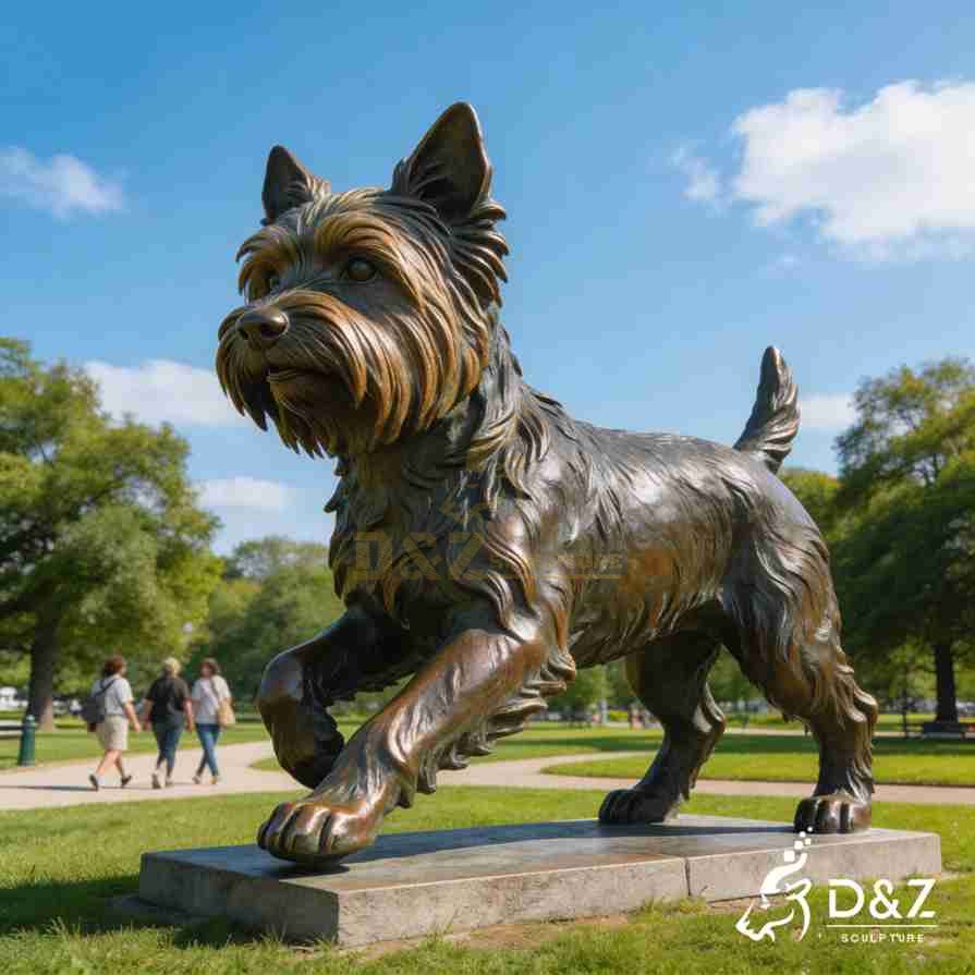 Bronze Yorkshire Statue 4 Bronze Yorkshire Statue 4