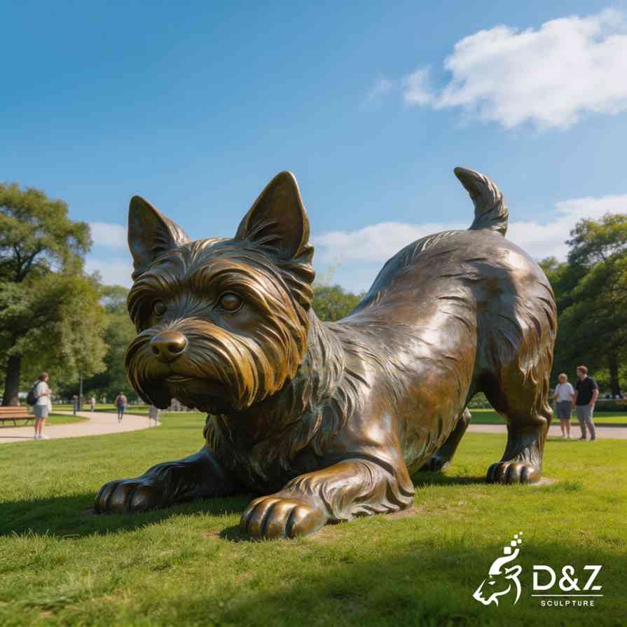 Bronze Yorkshire Statue 5 Bronze Yorkshire Statue 5