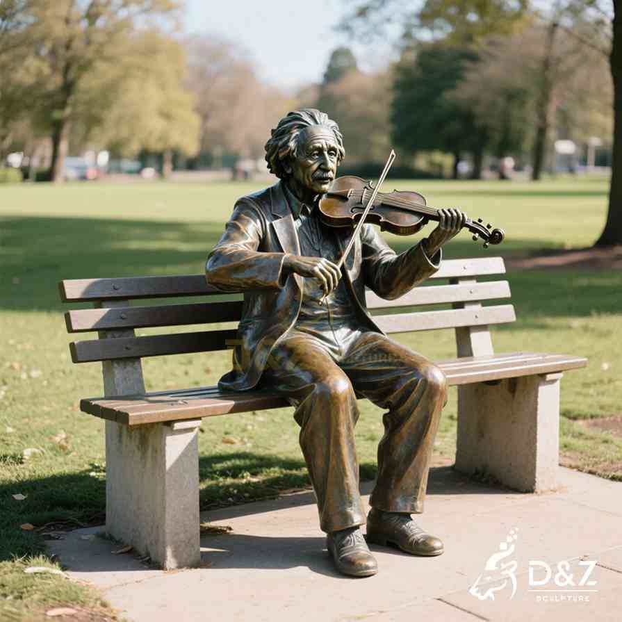 Bronze Albert Einstein Statue 1