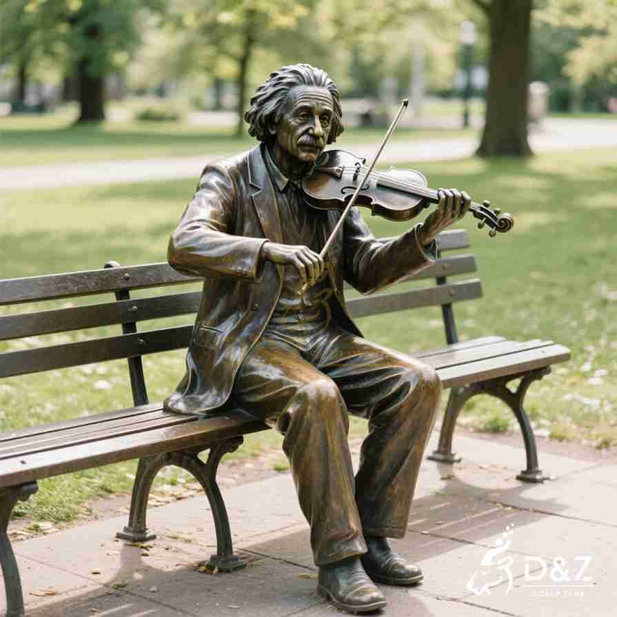 Bronze Albert Einstein Statue 2