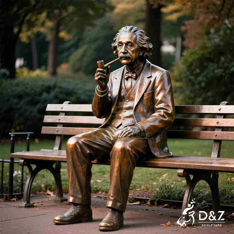 Bronze Albert Einstein Statue 3