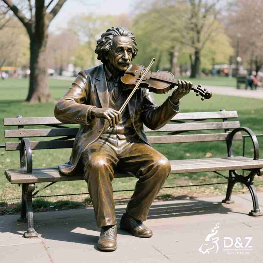 Bronze Albert Einstein Statue 4