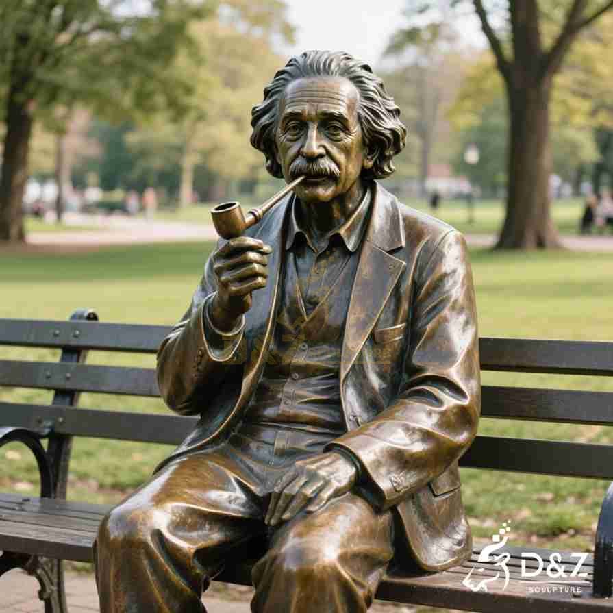 Bronze Albert Einstein Statue 5