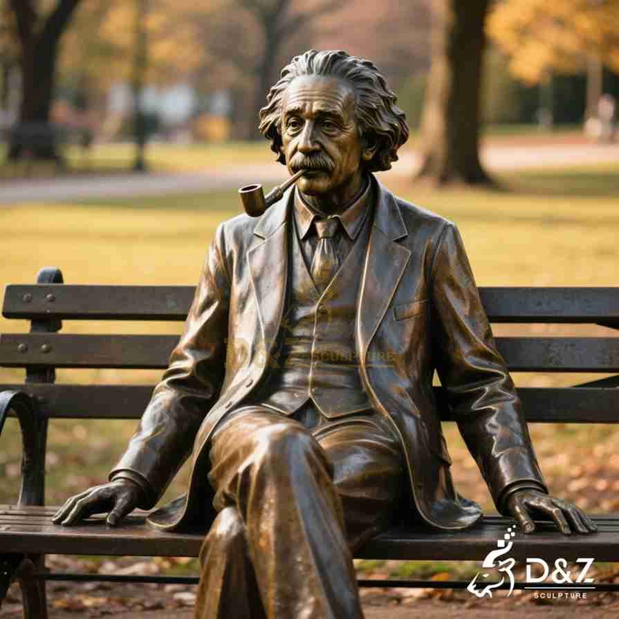 Bronze Albert Einstein Statue 6