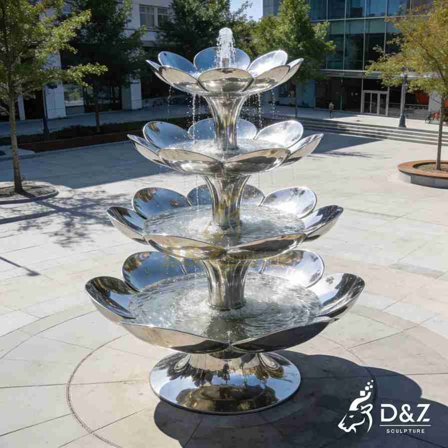 3 Tier Flower Fountain 3