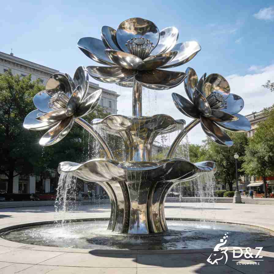 3 Tier Flower Fountain 6