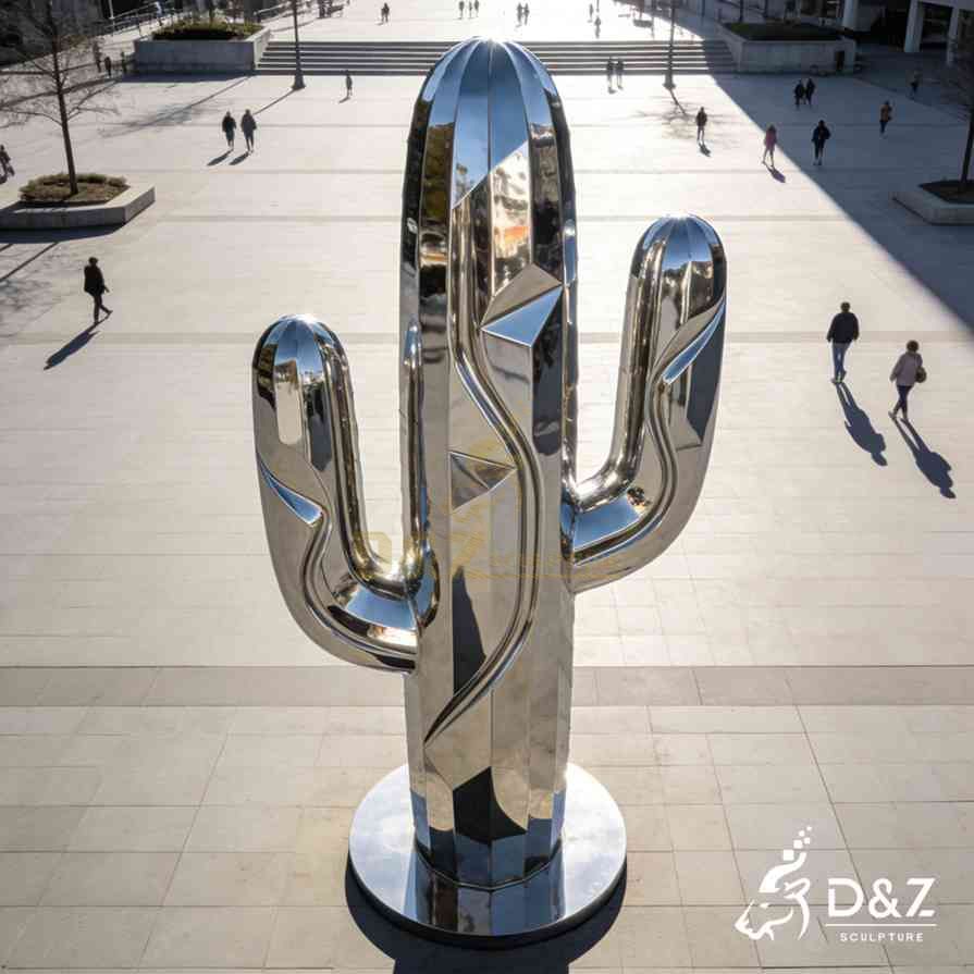 Metal Cactus Sculpture 3 Metal Cactus Sculpture 3