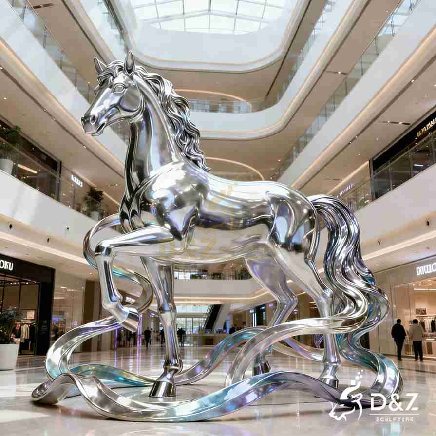 15-13 Large Metal Modern Animal Sculptures: Public Art Guide